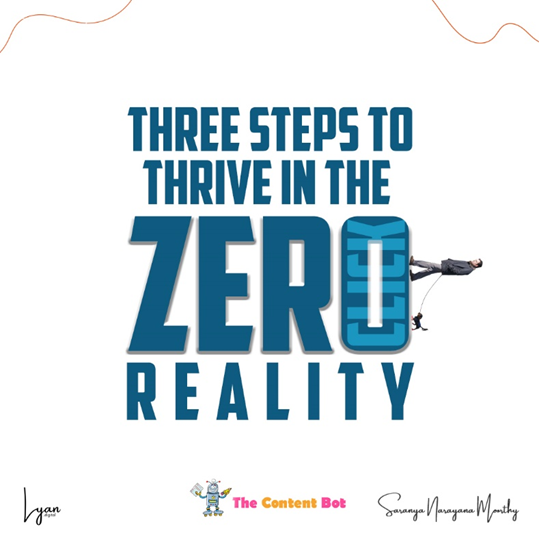 Zero Click Reality: How to Rank Your Website On Google Despite It
The Content Bot 
How to rank your website first in google
Three Steps to thrive in the zero reality